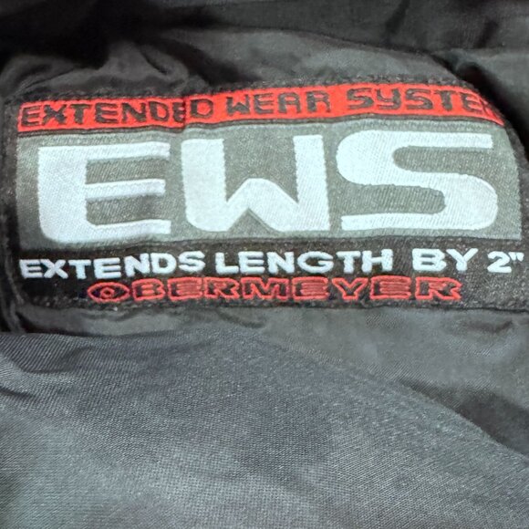 Obermeyer Juniors Ski Snow Pants Size 8 EWS System Black Adjustable Waist - Picture 6 of 12